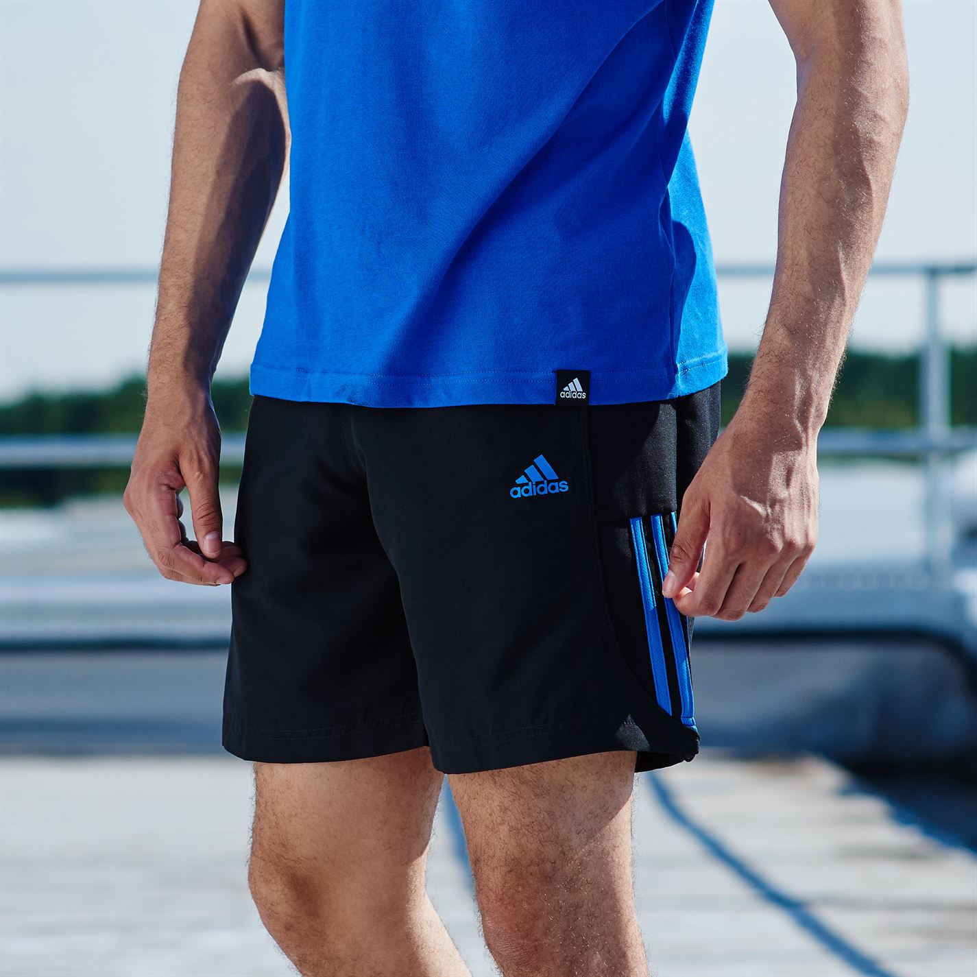 adidas chelsea shorts 3 stripe