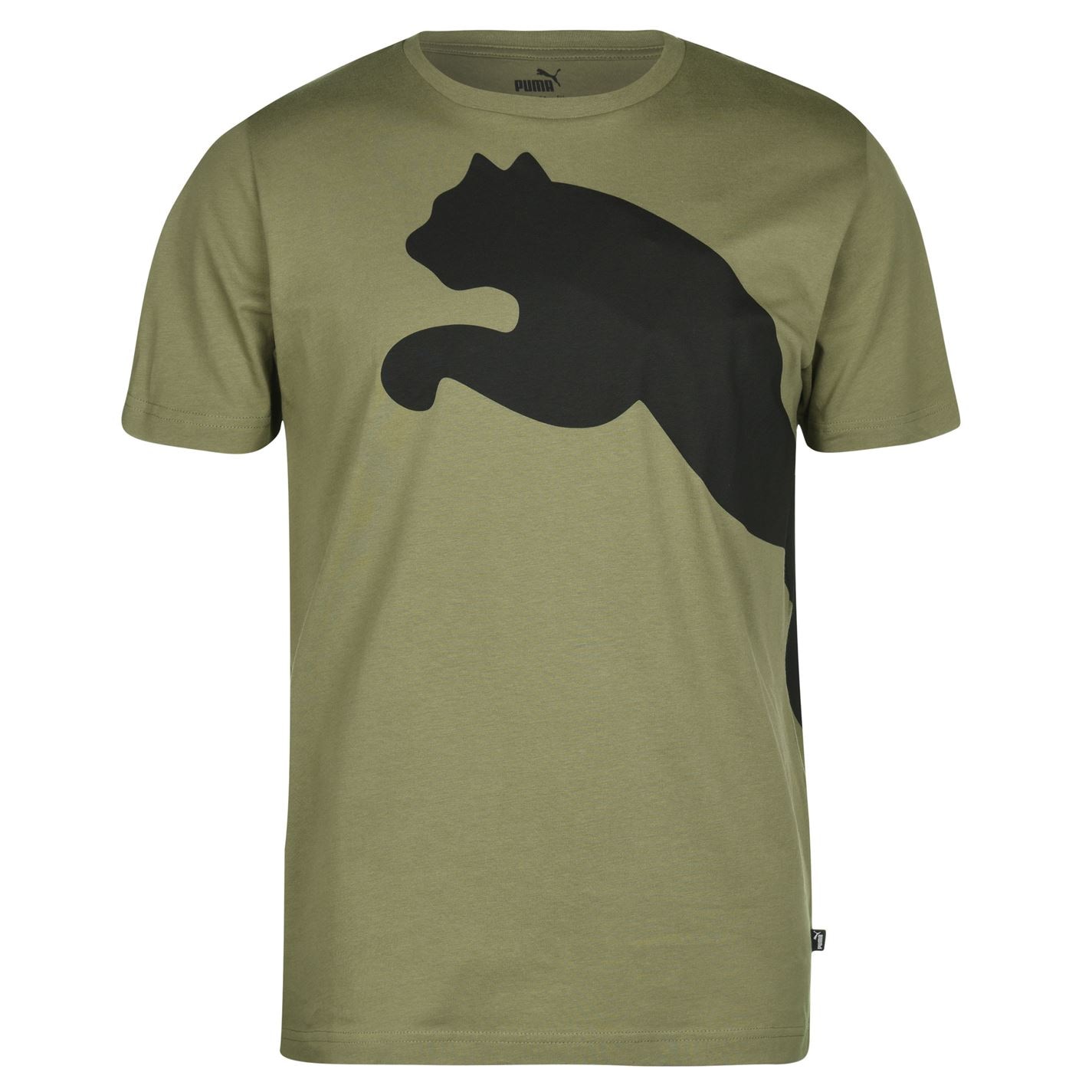 puma cat black shirts performance