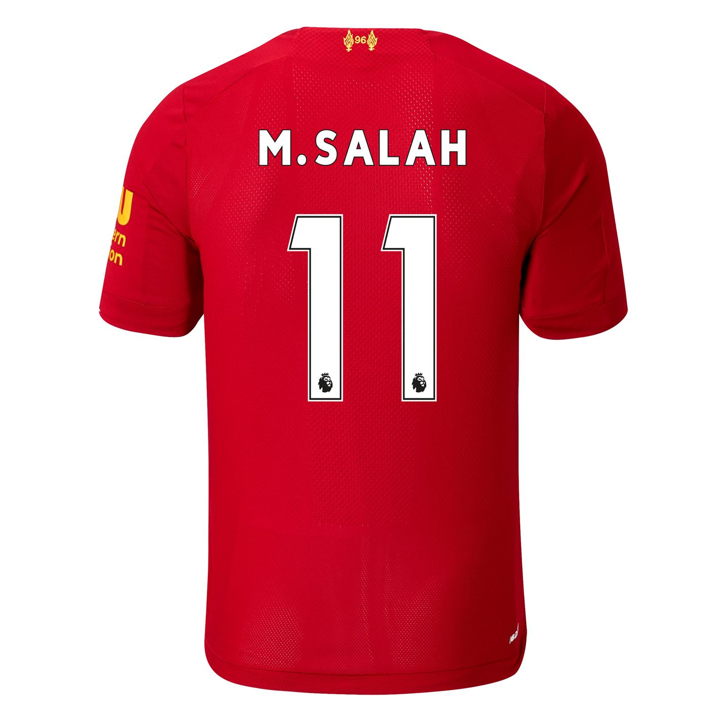 New Balance Liverpool Mohamed Salah Home Shirt 2019 2020 - ELITOO