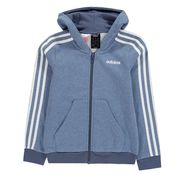 girls adidas zip up hoodie